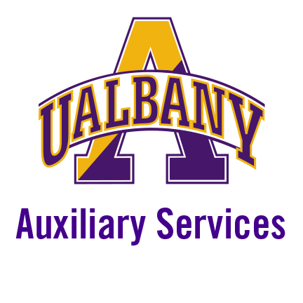 University Auxiliary Services, Inc SUNY Albany Logo